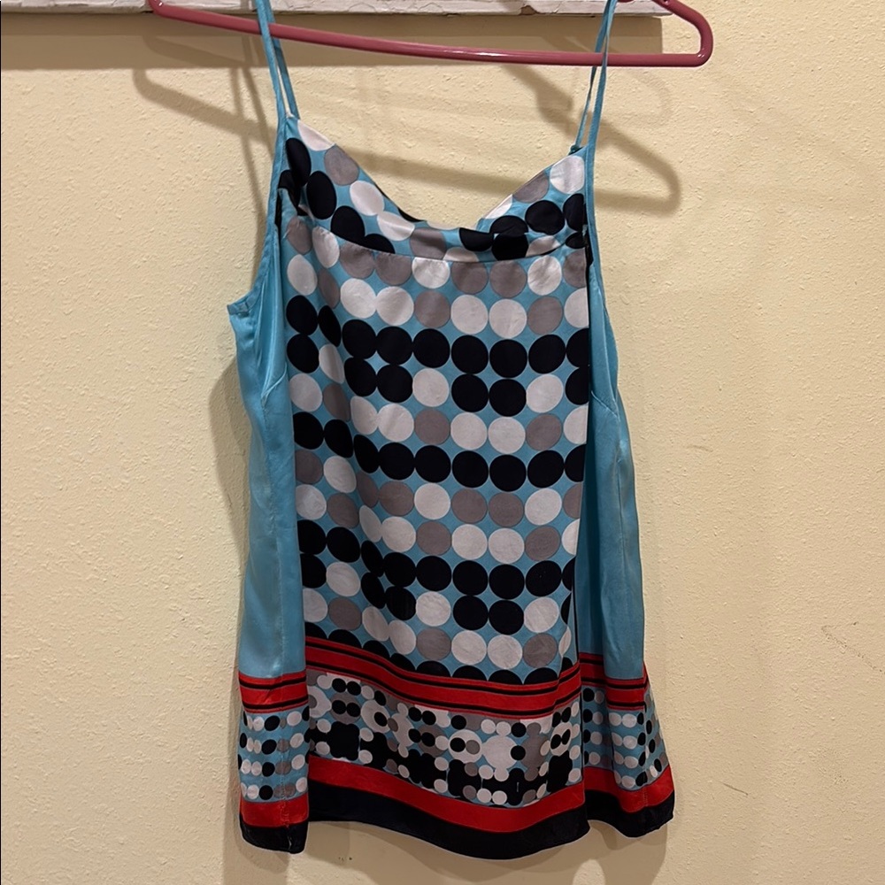 Stylish Polka Dot Cami Top
